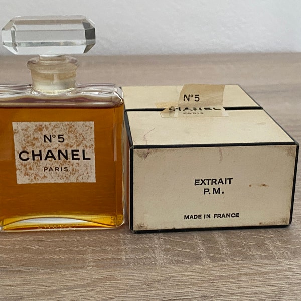 CHANEL No 5- 28 ml Extrait perfume-- pure perfume---Vintage--RARE!