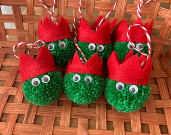 Christmas sprout tree baubles