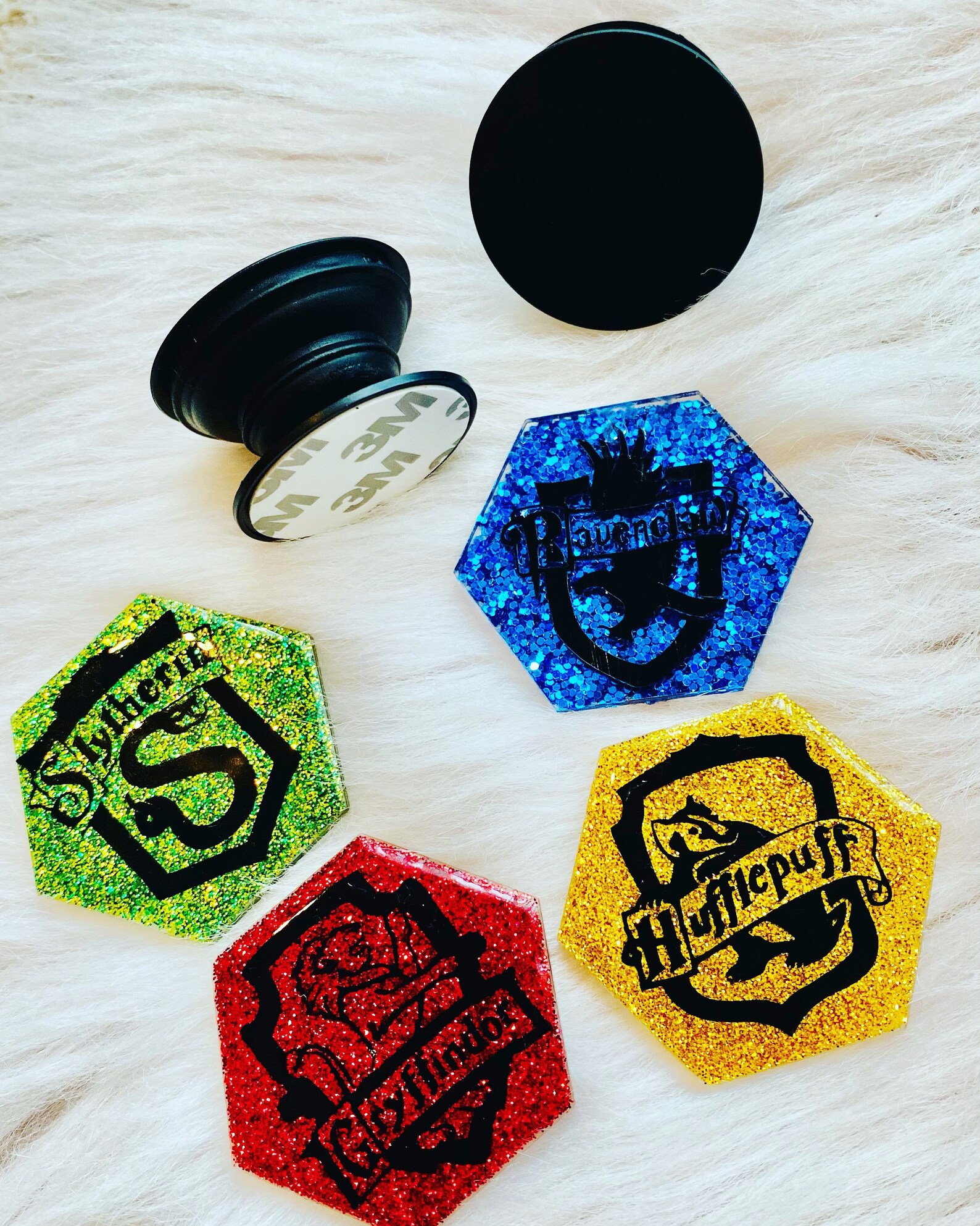 Hogwarts Houses Harry Potter inspired popsocket | Etsy