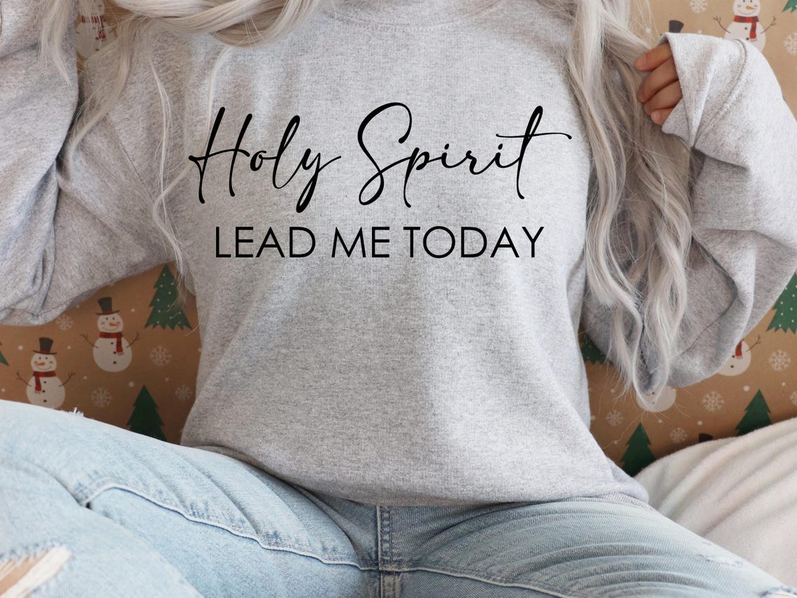 Holy Spirit Lead Me Today Christ Faith Svg, Christian Svg Png ...