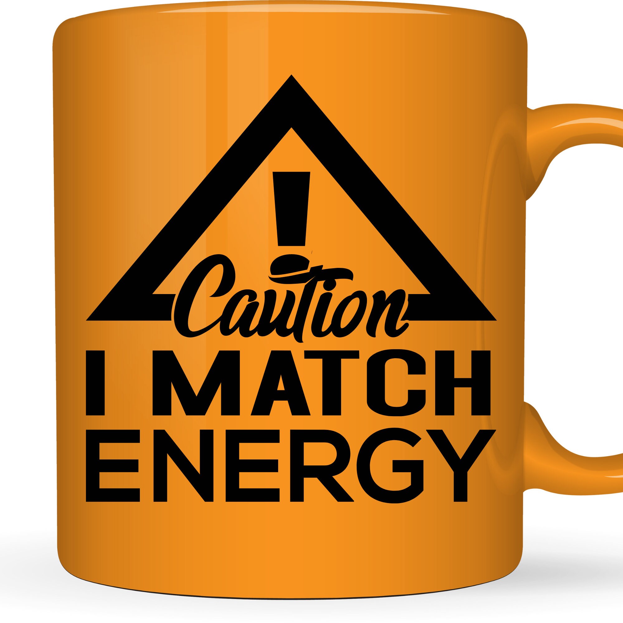 Caution I Match Energy SVG Caution Svg Sarcastic Svg Funny Etsy