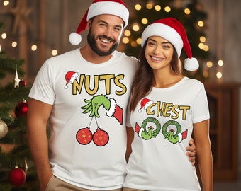 Chest Nuts Christmas Couples Shirt Svg, Chest Nuts Funny Christmas Svg, Adult Christmas Svg, Chest Nuts Adult Couples Png, Digital Download