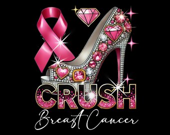 Crush Breast Cancer Png, Breast Cancer Png, Breast Cancer Awareness Png, In October We Wear Pink, Fight Like A Girl Png, Pink Awareness Png