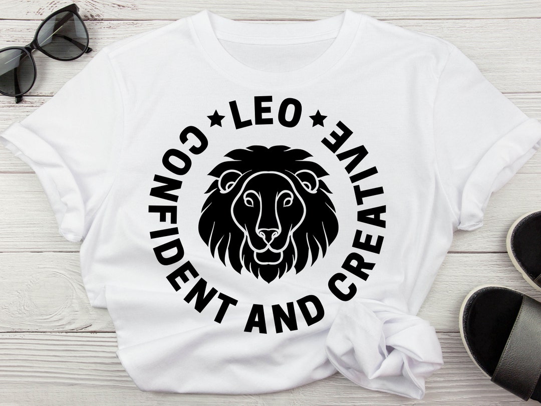 Leo Traits Svg, Leo Zodiac Svg Cut File Leo Confident and Creative ...