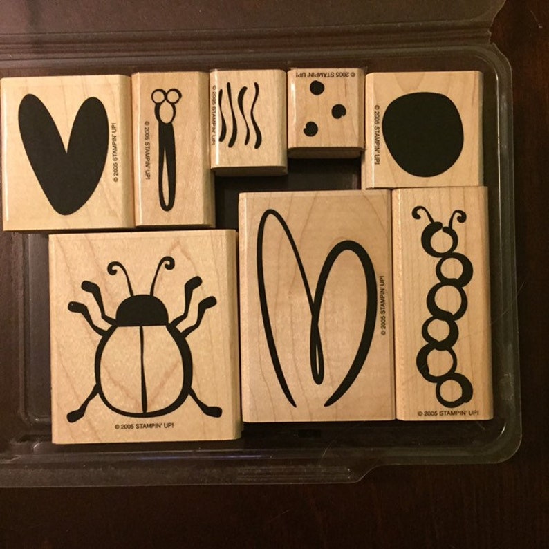 Stampin/' Up Going Buggy Definitely Decorative Stamp Set