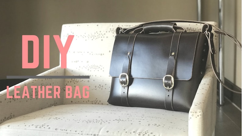Chicago Bag 2 pages Leather Bag Pattern
