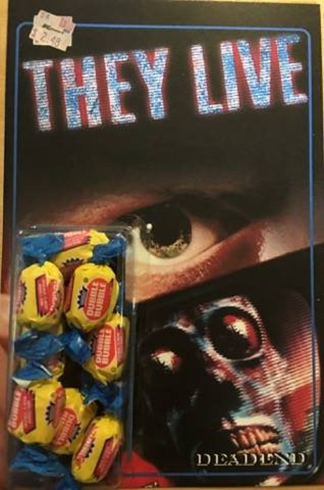 They Live Chew Bubble Gum and Kick As Custom Etsy