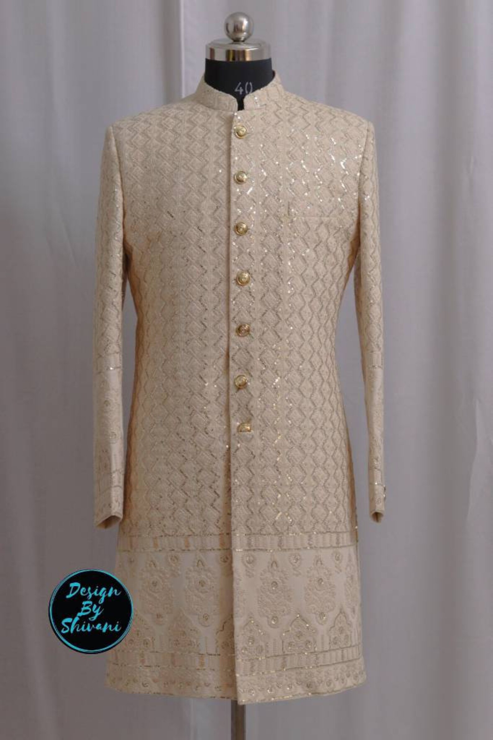 Groomsmen Sherwani Wedding Sherwani Ceremony Sherwani Etsy