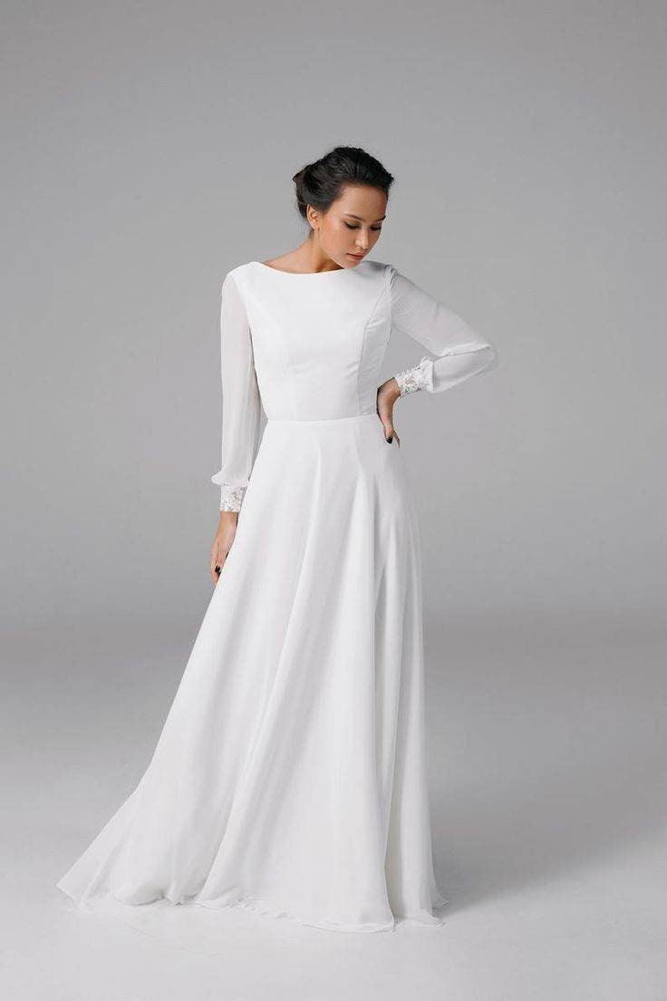 White Wedding Outfits Ceremony Dress All White Wedding Simple - Etsy