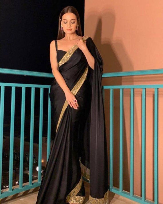 Black Color Party Wear Gown With Digital Print Dupatta Indian Designer  Clothes in USA, UK, Malaysia, South Africa, Dubai, Singapore