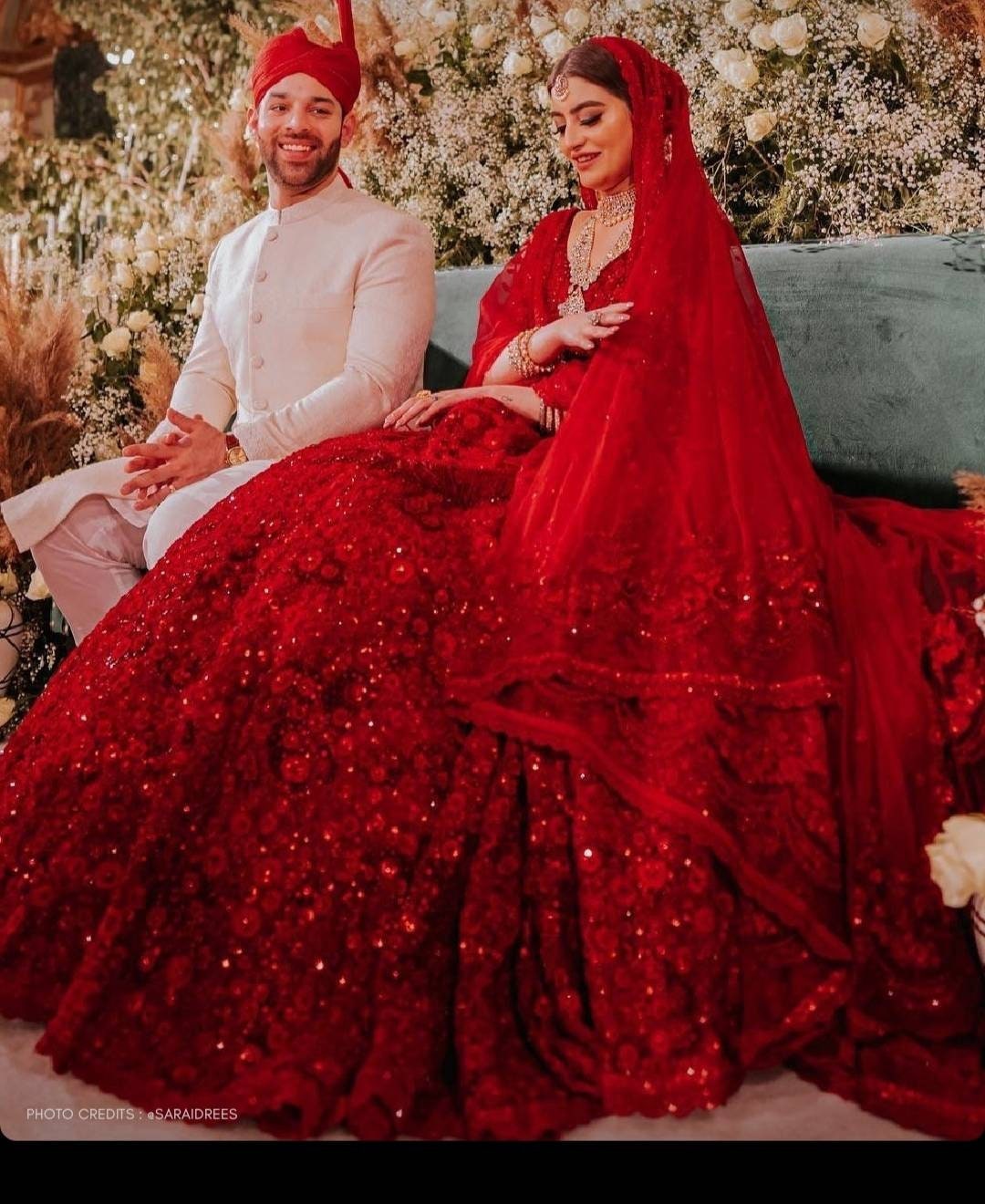 Red Priyanka Chopra Lehenga/lehenga/bridal Lehengablood Red - Etsy Hong Kong