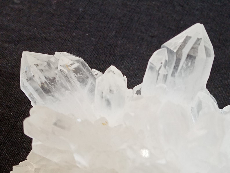 Clear Quartz Cluster Nice Shapes Clear Mineral Healing Silica Gem Points,,
