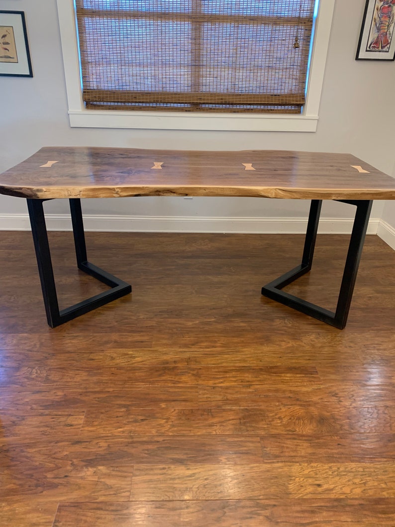 Modern L shaped Metal Table legs Dining Table Legs coffee Etsy