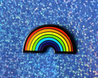 Rainbow Pride Hard Enamel Pin