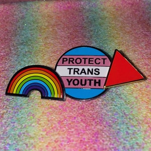 Set of 3 Pride Pins - Hard Enamel