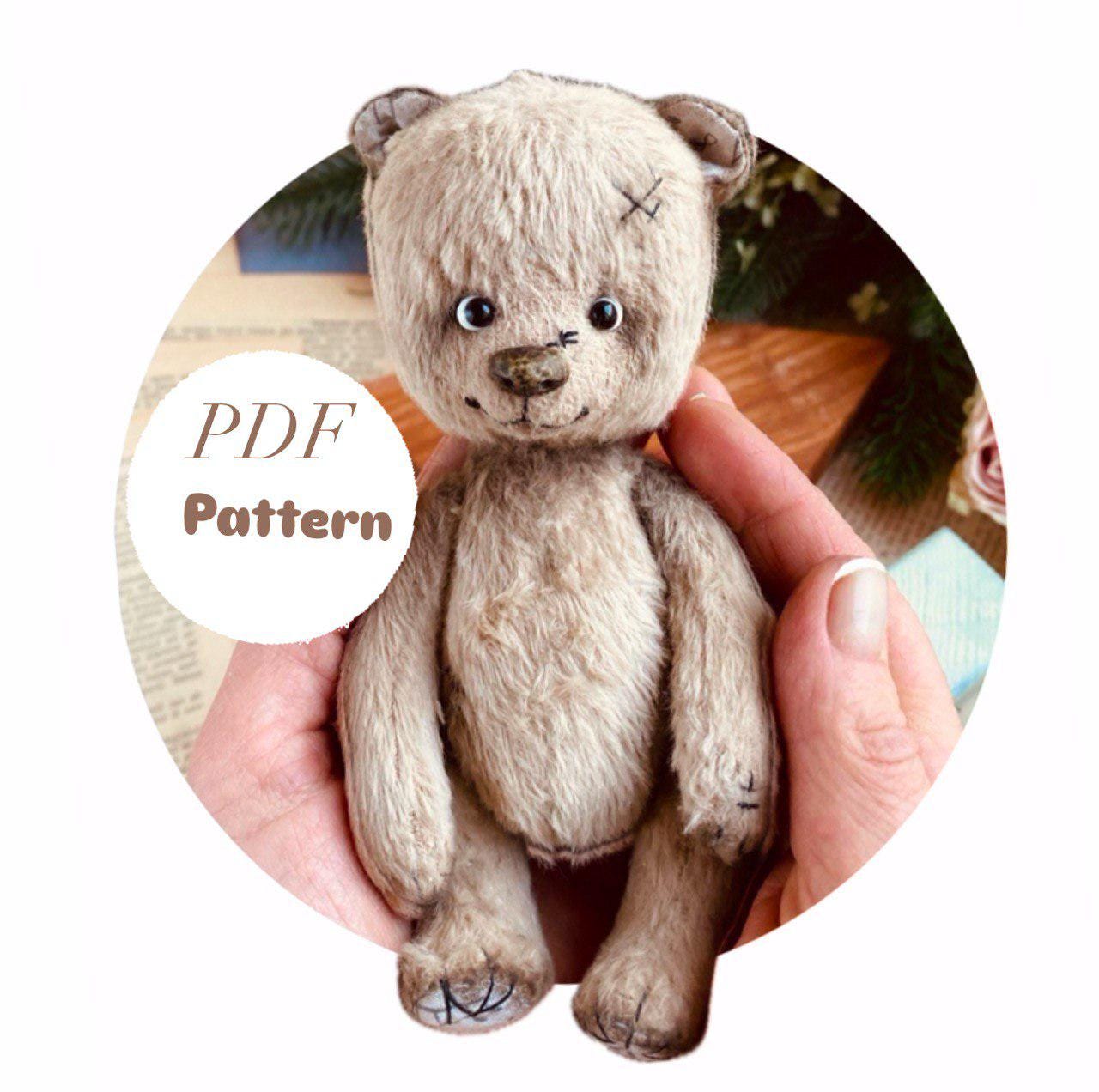 Steiff bear pattern - Etsy 日本