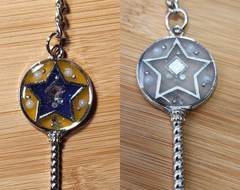 Magical Girl Inspired Color Changing Keychain