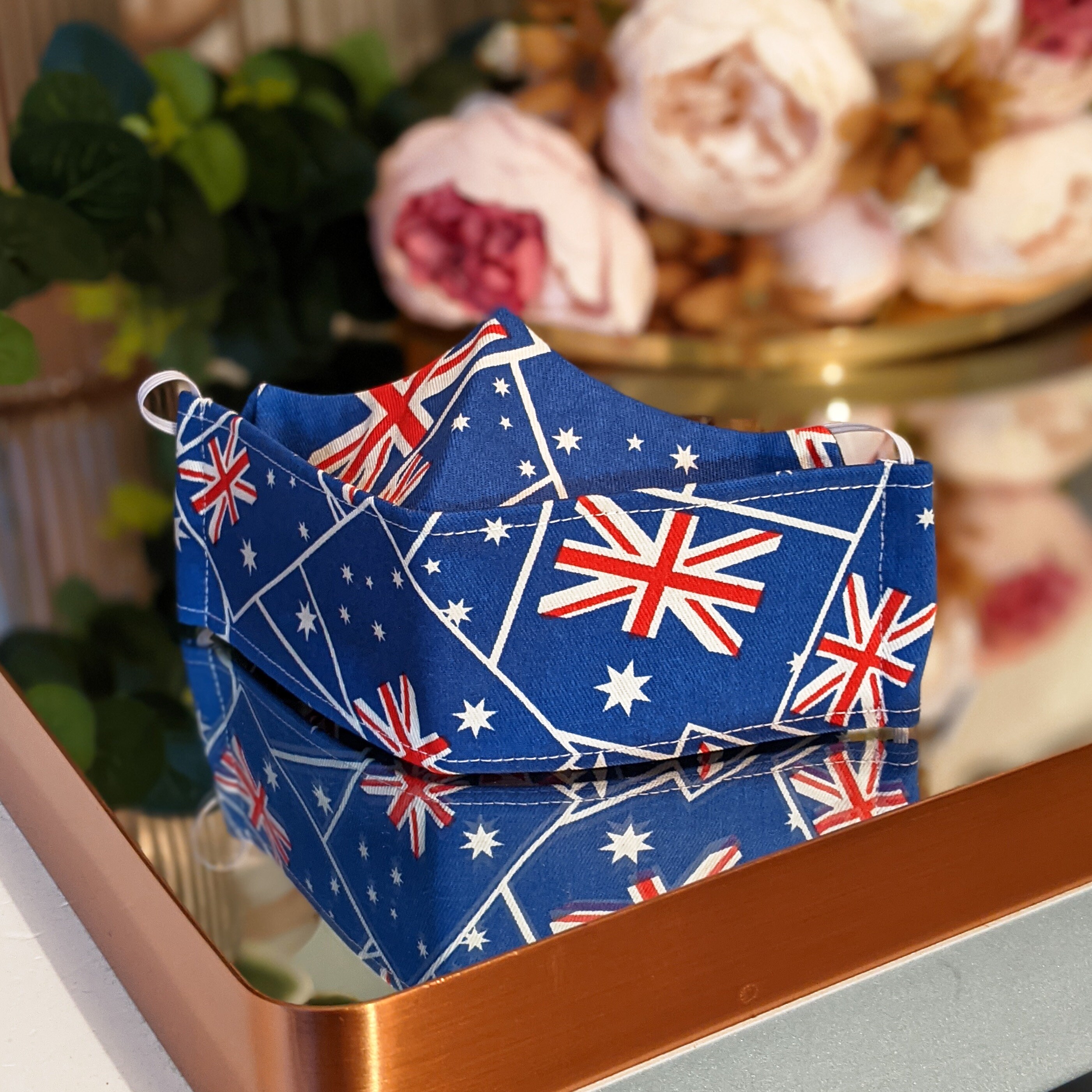 Australian Flag Face Masks / 3D Face Masks Australia / Aussie Etsy