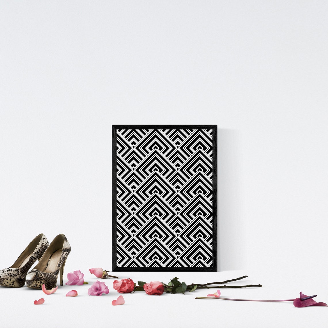 Set of 3 Art Deco Prints Roaring Twenties Wall Art Jazz Age Etsy