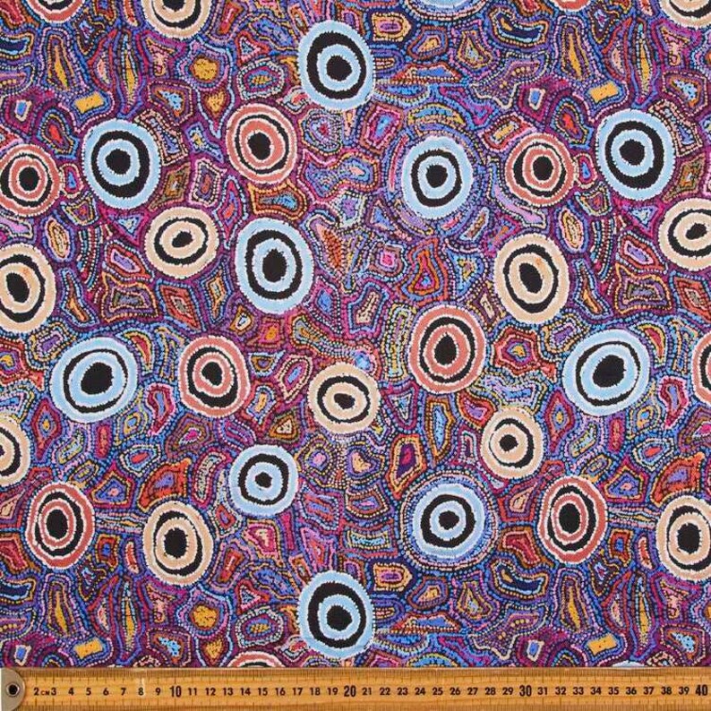 Indigenous Print Face Mask/ Aboriginal Art Facemask Perth/ Etsy