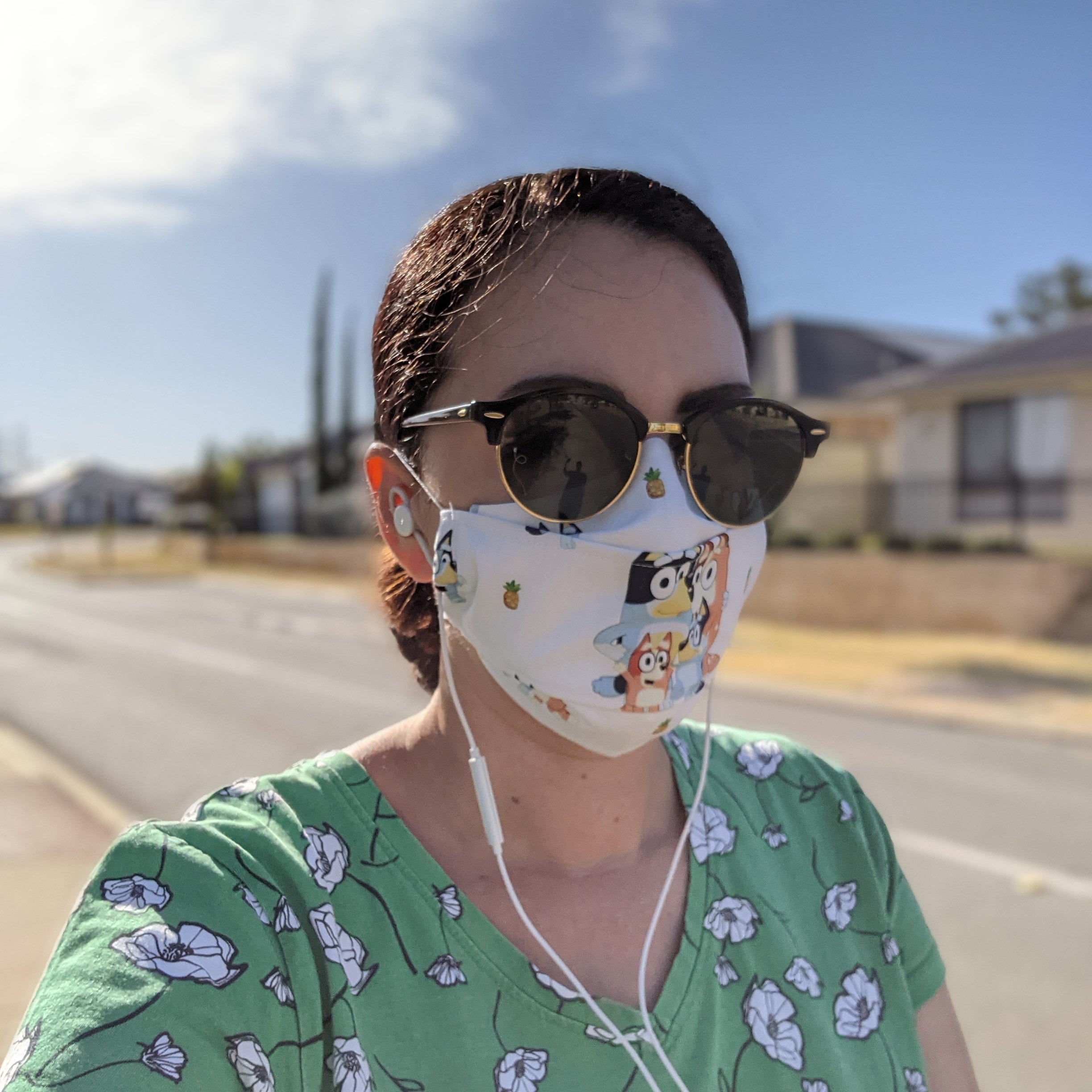 Bluey 3D Face Mask/Australian Made Face mask/Face mask Etsy