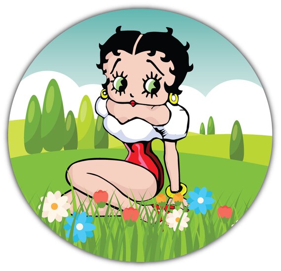Betty Boop Sticker 4/"x5/"
