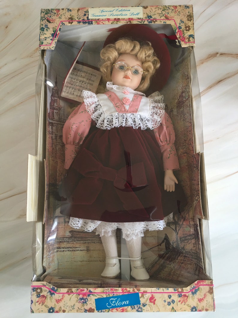 florina collection porcelain doll