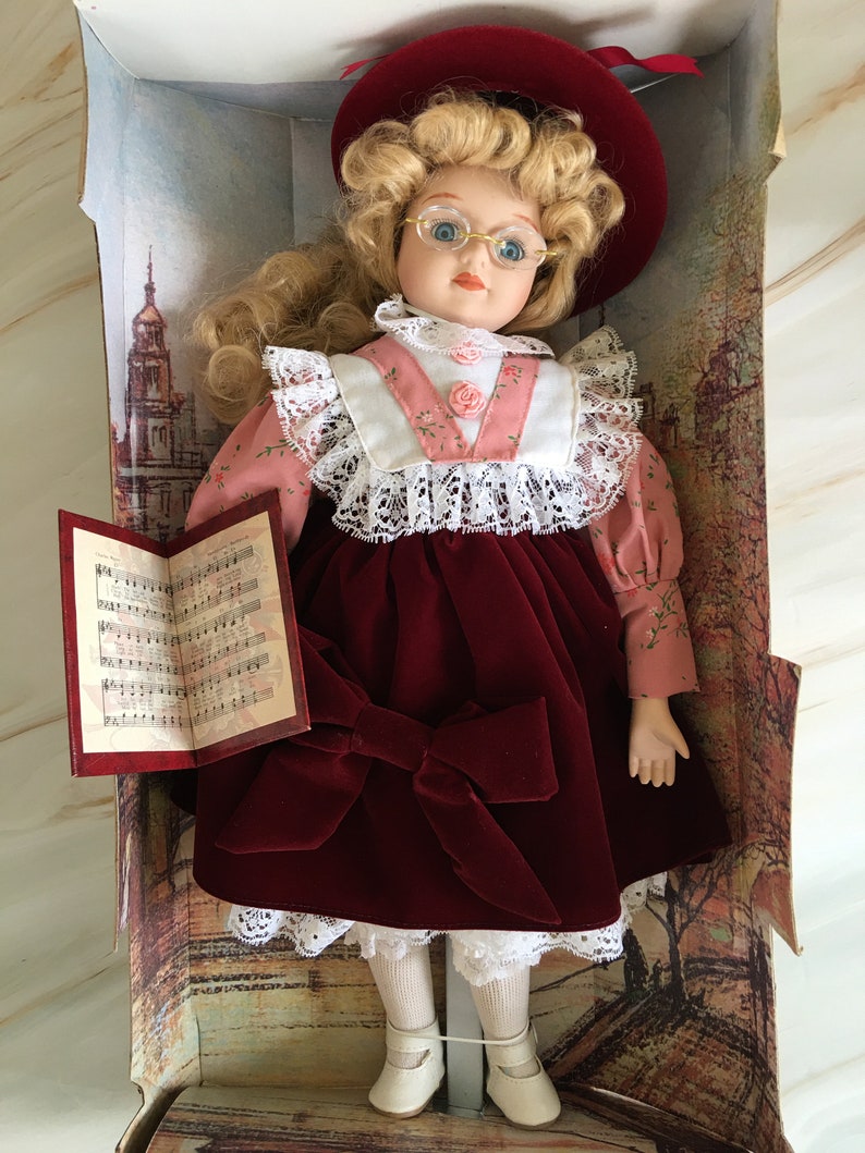 florina collection porcelain doll