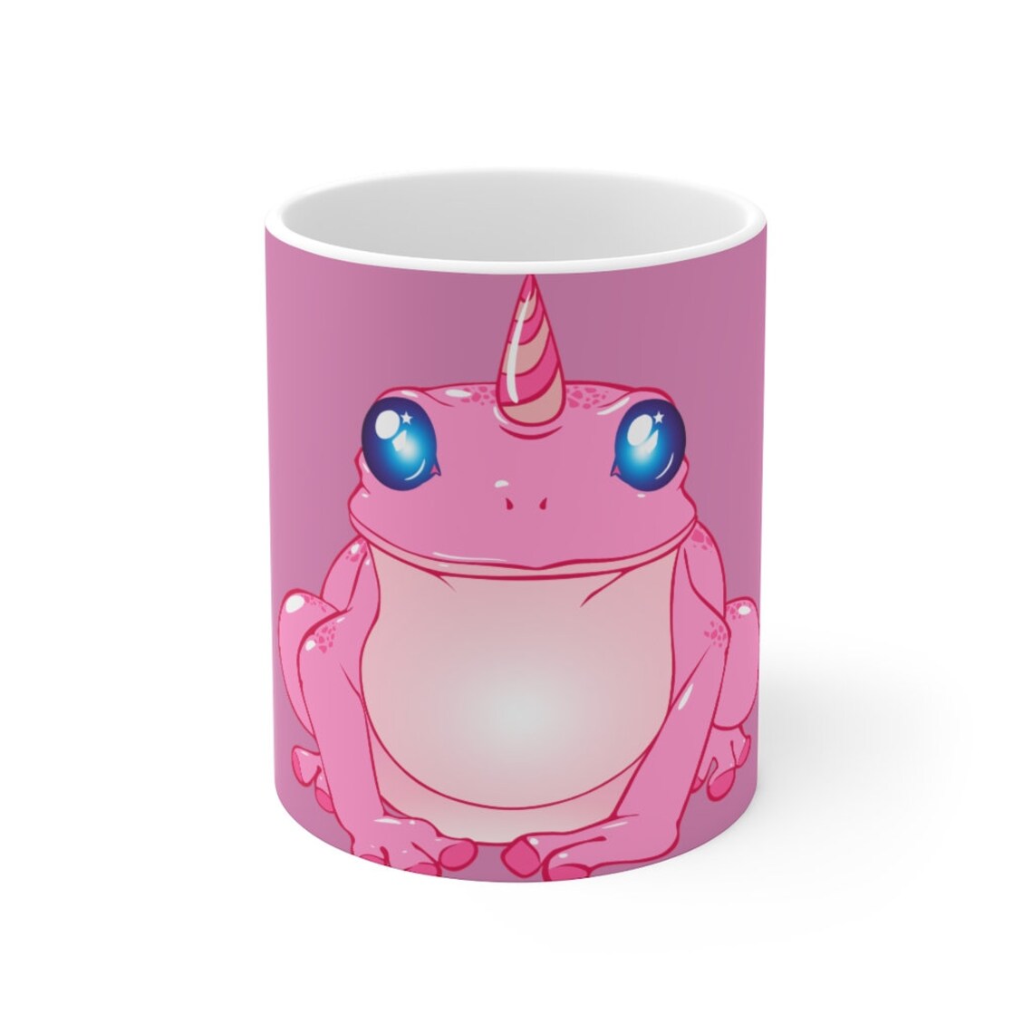 Unicorn Frog Unifrog Ceramic Mug 11oz Etsy