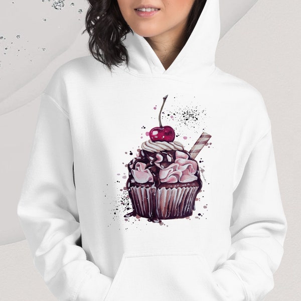 Muffins Sweatshirt, Geburtstag Pullover, Bäcker hoodie, Konditor Geschenk, Cupcake Tshirt, Unisex hoodie