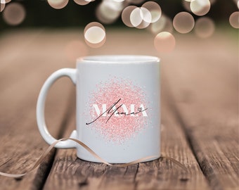 Kaffee-Tasse "Mama" und Namen | Becher mit Namen | Tasse personalisiert mit Namen | Tasse für Mütter | persönliche Geschenke