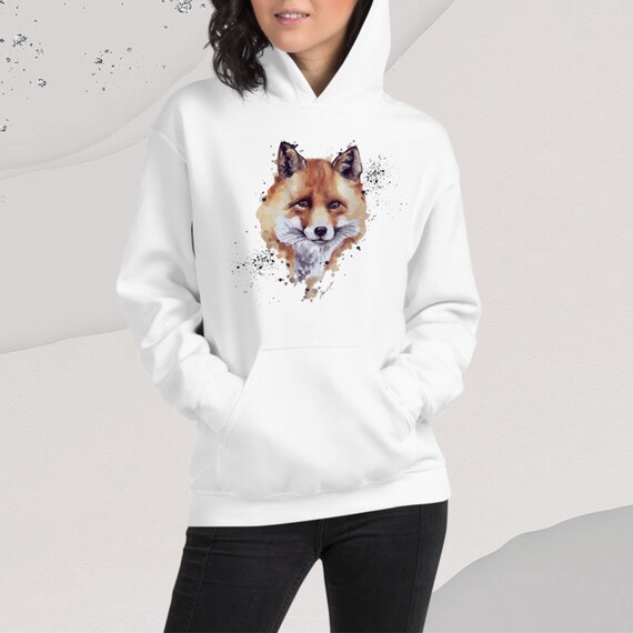 Fuchs Kapuzenpullover, Unisex Fuchs Pullover