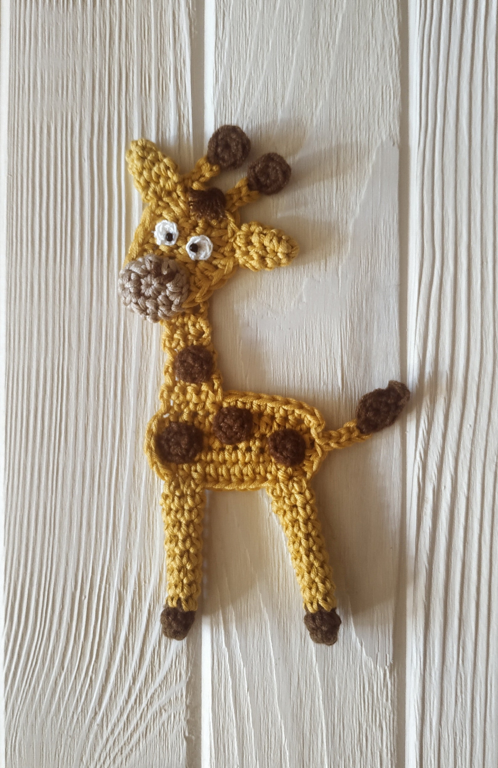 PATTERN Giraffe Applique Crochet Pattern PDF Embellishment Etsy