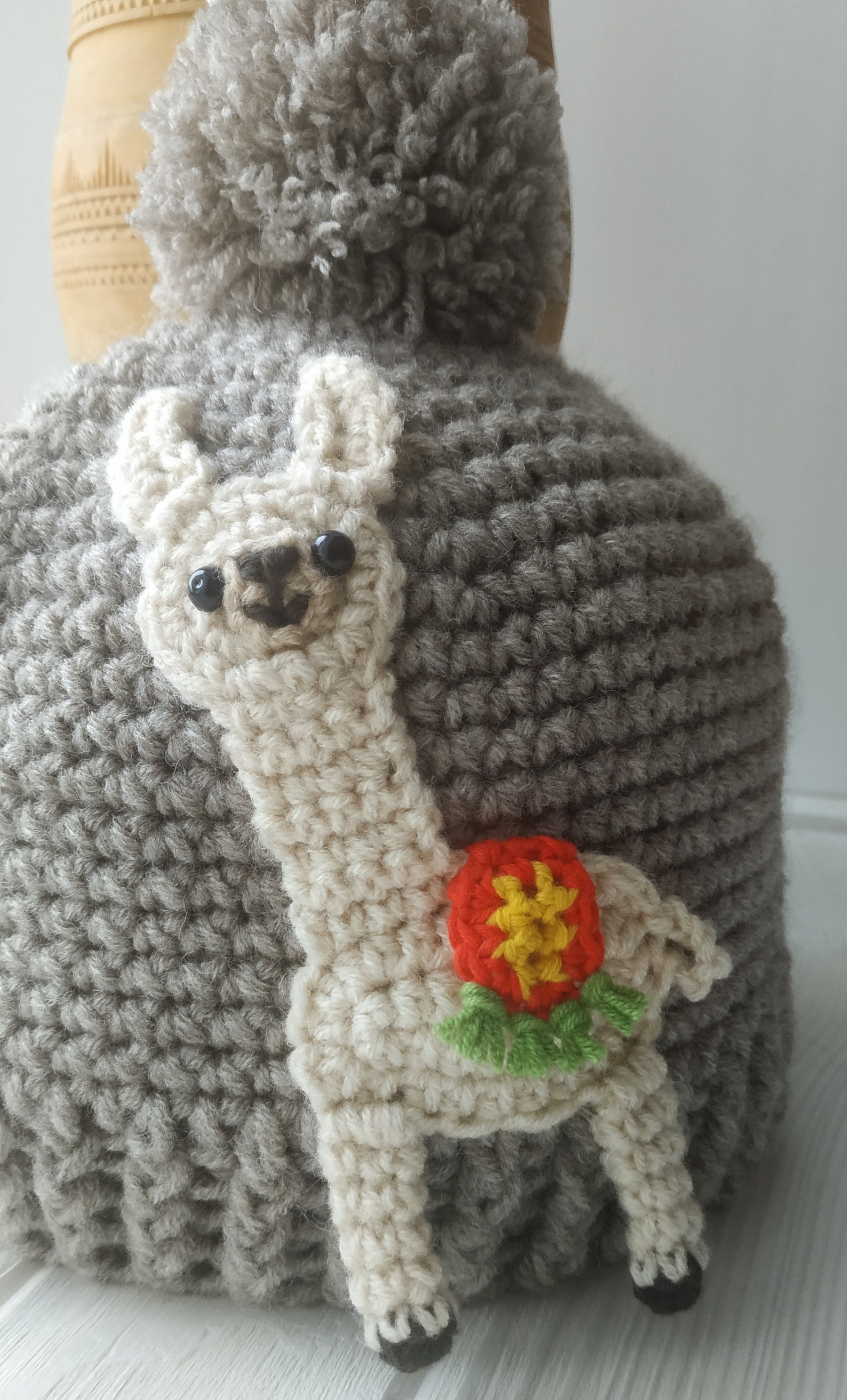 Crochet Llama Hat Pattern Sizes: Toddler Child Teens/ | Etsy