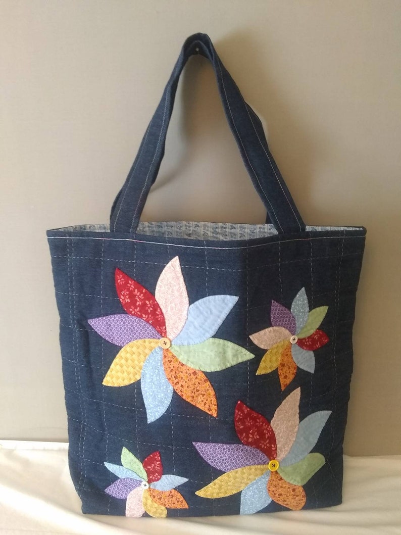 Pinwheel Tote Bag