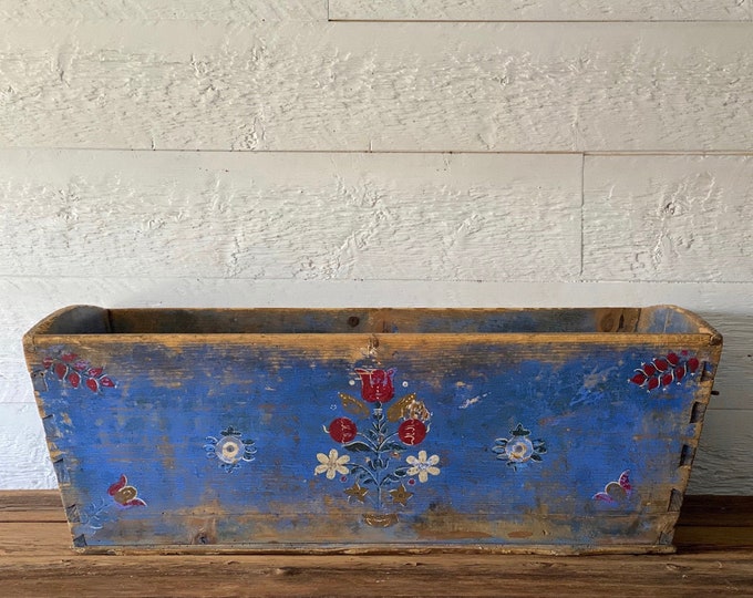 Antique Primitive Dough Rising Box Dovetailed Pine Box Etsy