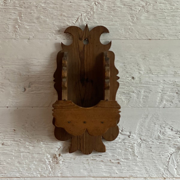 Wooden Wall Mounted Candle Box Etsy