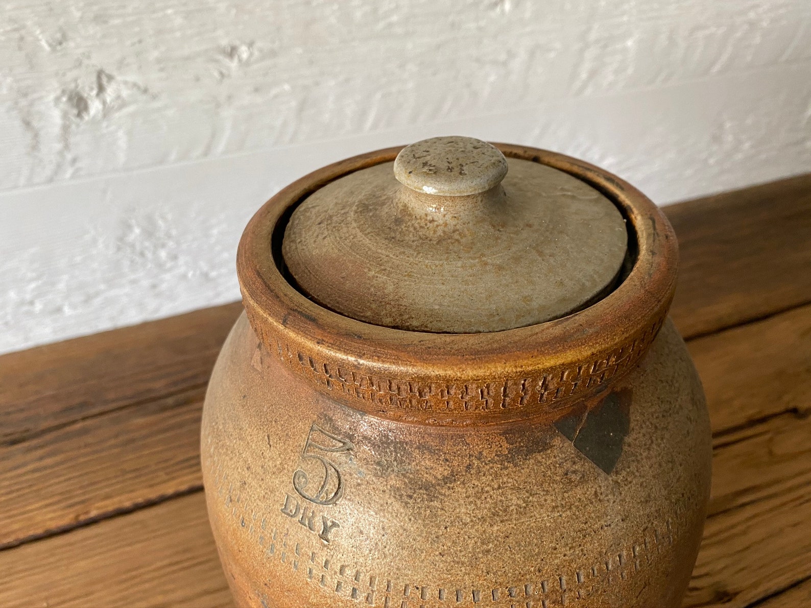 Antique RARE snuff crock jar J. Rattray & Co. Wholesale Etsy