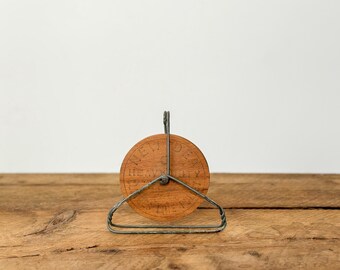 Antikes Holz und Metall Neue Ideal Wäscheleine Rolle, strapazierfähig, hergestellt in Kanada, 1932