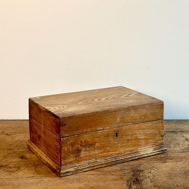 Antique Wood Box Etsy — free download