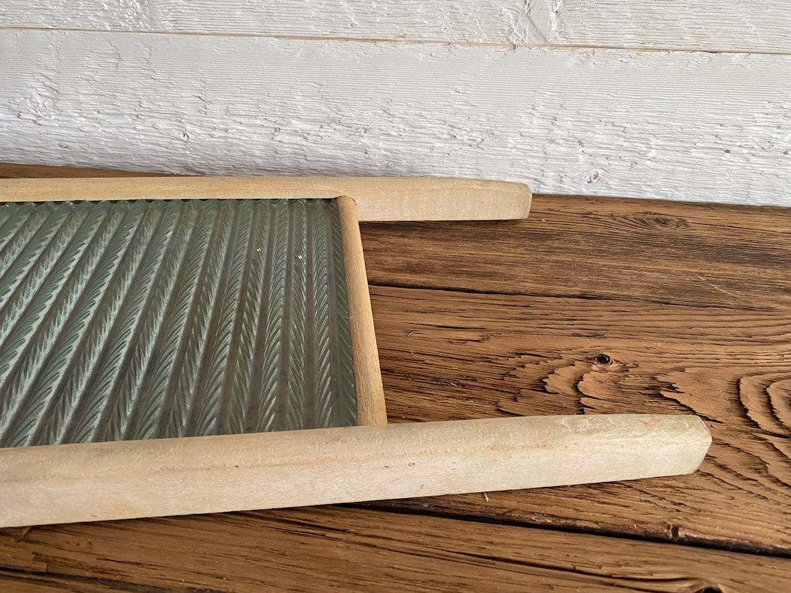 Antique Glass Globe Washboard Mcfarlane Mfg. Co. Ltd Etsy