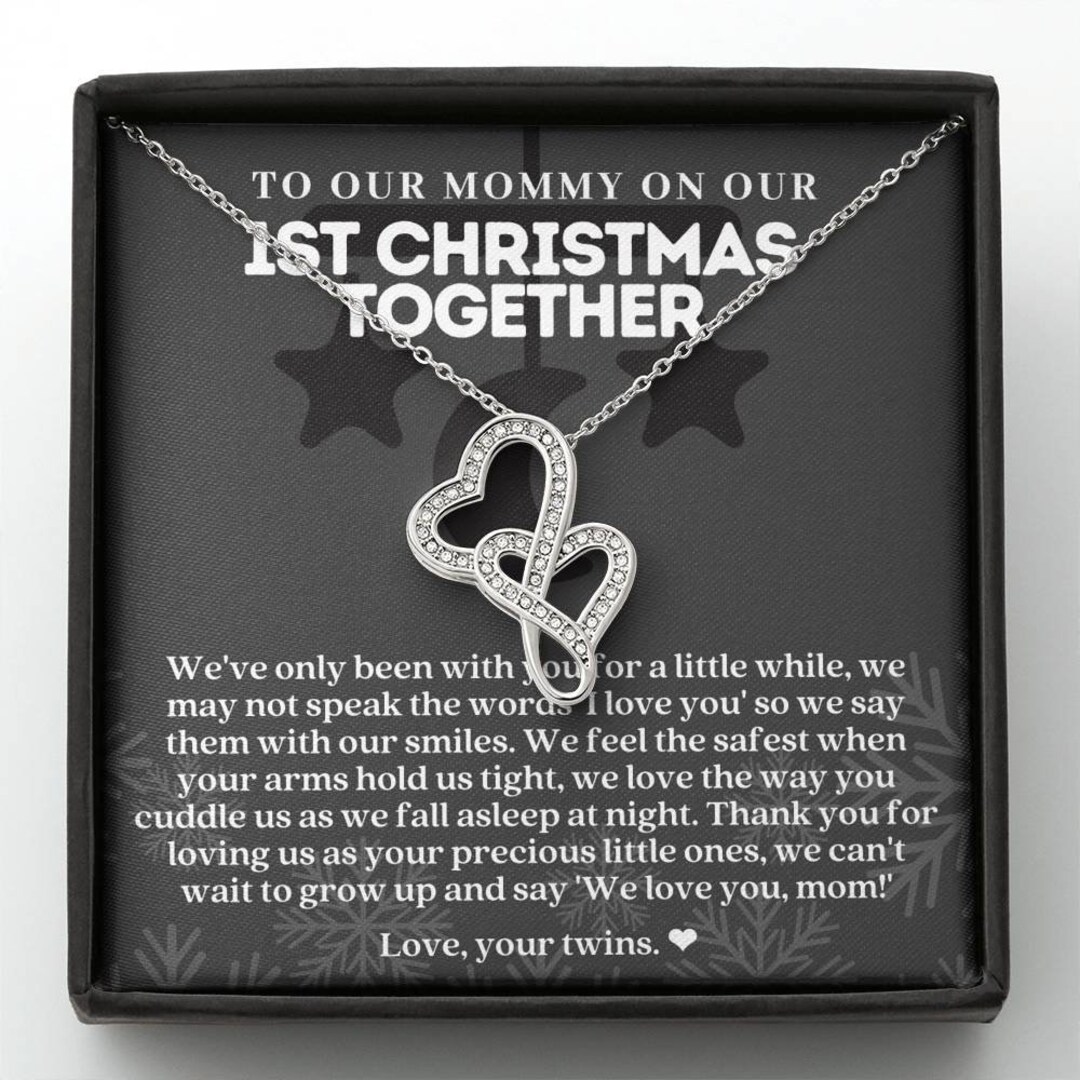 Christmas Gift for First Time Mom Gift From Twins New Mom Etsy