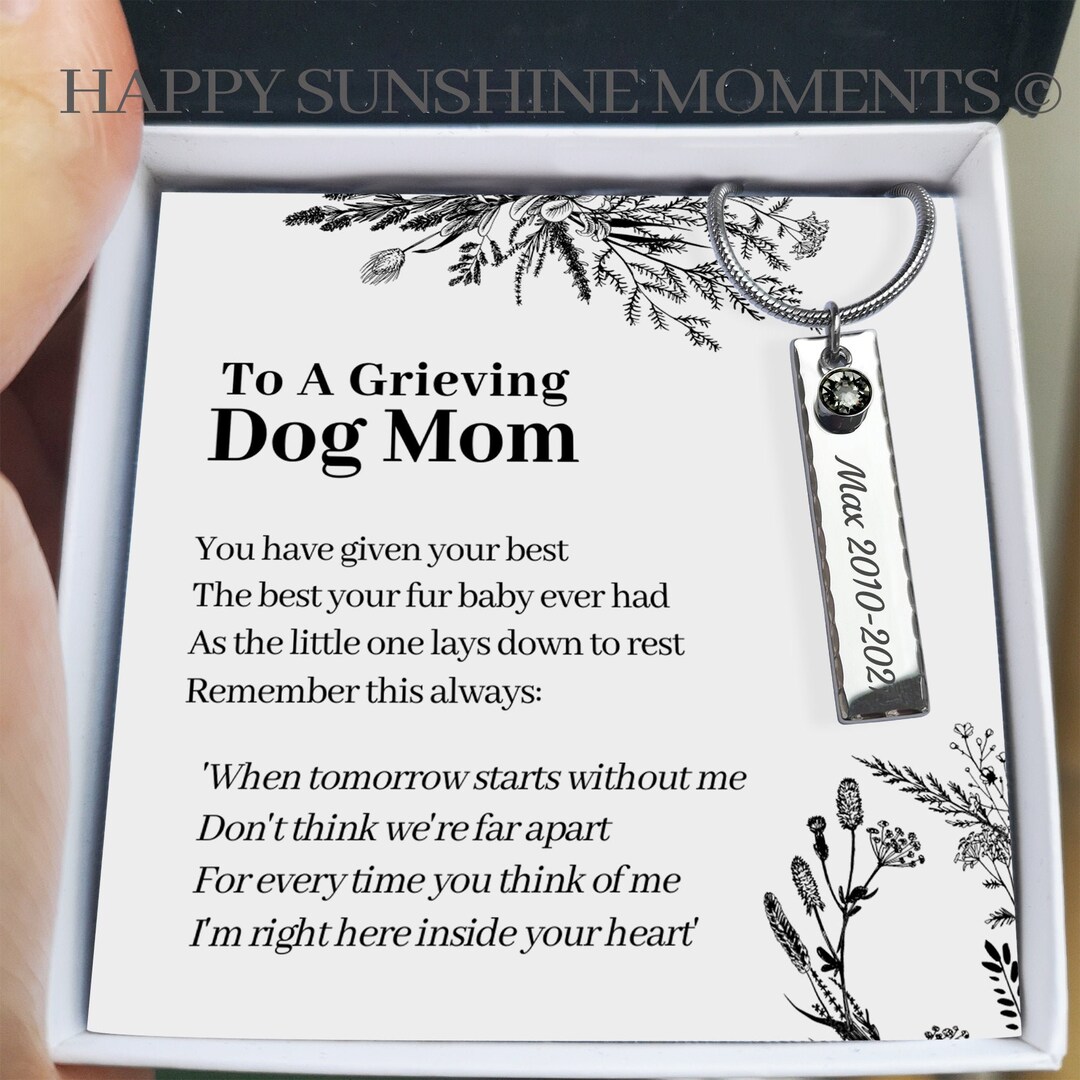 Gift for Grieving Pet Owner, Gift for Grieving Dog Mom, Gift for Friend