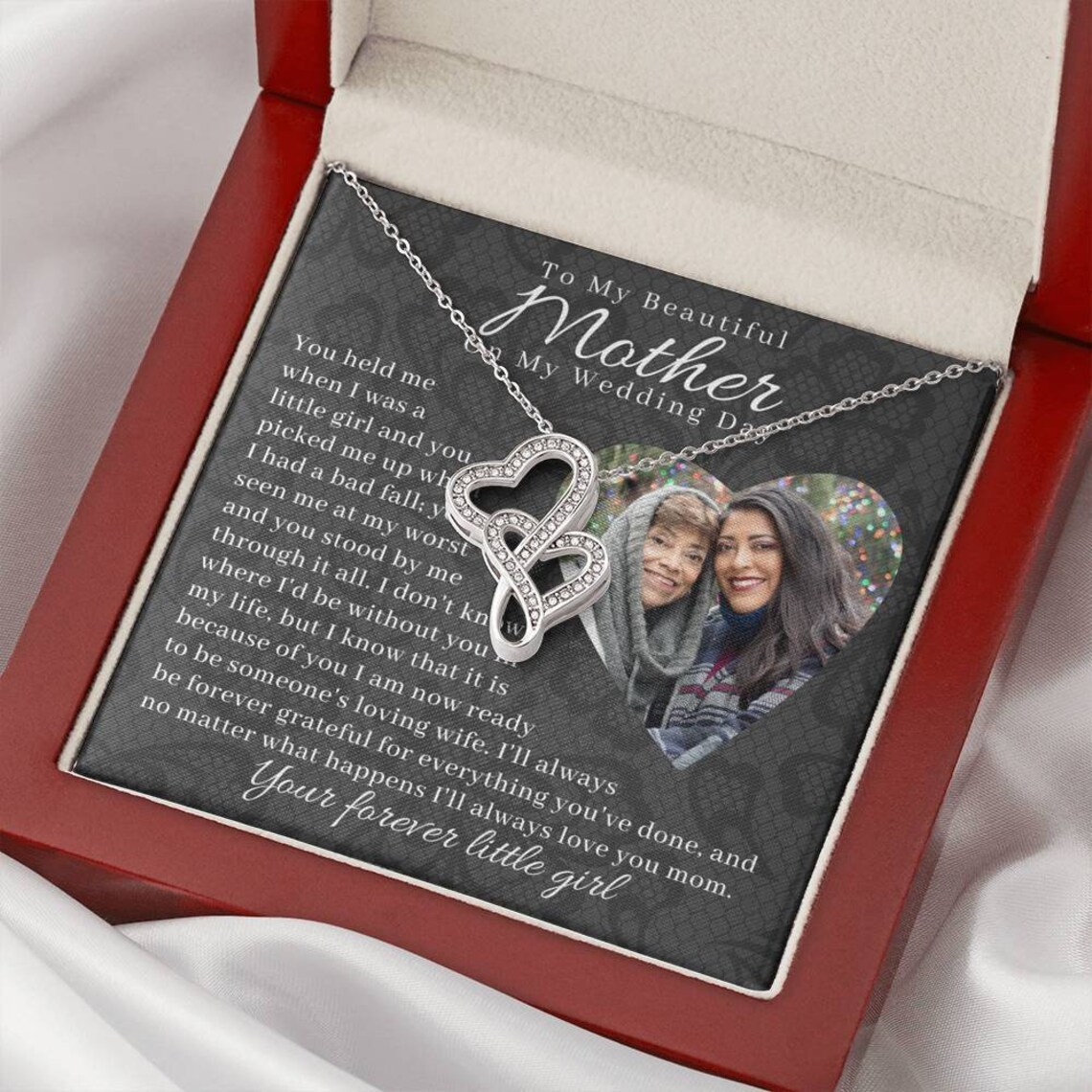 To My Mom On My Wedding Day Wedding Gift for Mother From Etsy