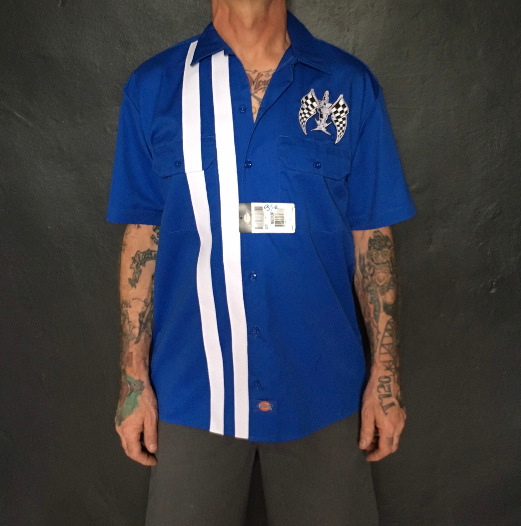 ROYAL BLUE Work Shirt Dickies - Etsy