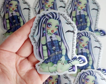 M0nster H¡gh Coffin Fanart - Matte Mirror Vynil Sticker