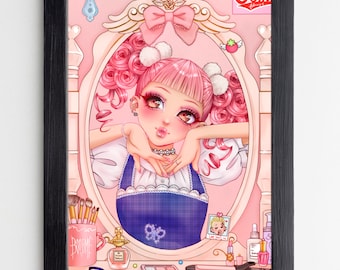 Miwako | Paradieskuss | Ai Yazawa | Perlmutt-Print-Fanart