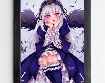Suigintou Rozen Maiden – Perlmutt-Fanart