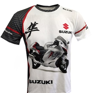 Suzuki GSX-1300R Hayabusa 3rd generation 3D all over print t-shirt overall shirt sublimation tee camiseta maglietta samarreta carbon busa