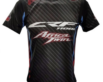 CRF 1100L Africa Twin Adventure Sports all-over printed t-shirt tshirt tee camiseta maglietta 3D carbon 2019 2020 africa twin
